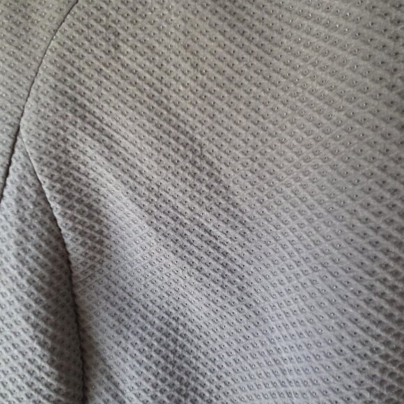 Nina Mclemore Dress 8 Swiss Cotton Blend Pique Black Dress Black $695 - Picture 4 of 9